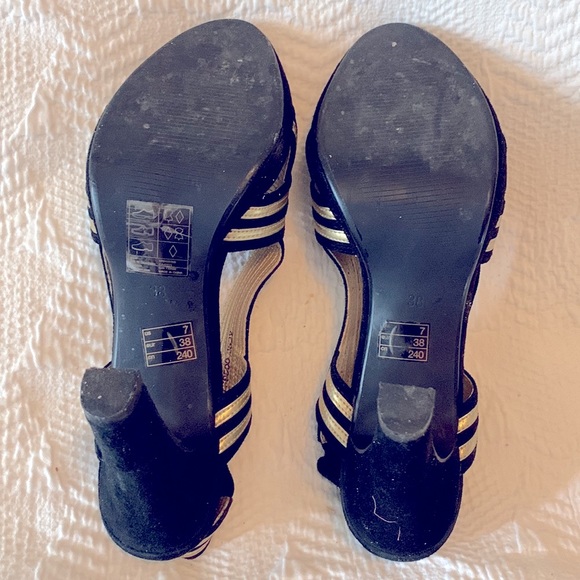 H&M strapy sandals with heel size US 7 👠 - Picture 3 of 4